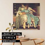 Mother and Child by Frederic Leighton — room mockup view 6