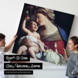 Mother and Children — room mockup view 4