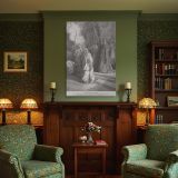 Mother and Seven Sons - Gustave Dore Trial of Courage in Temple Scene canvas wall art - Image 4