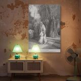 Mother and Seven Sons - Gustave Dore Trial of Courage in Temple Scene canvas wall art - Image 5
