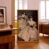 Mrs. Carl Meyer and Her Children - Elegant Family Portrait by John Singer Sargent canvas wall art - Image 8