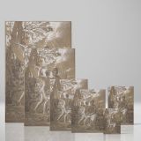 Muse Erato Writing Verses - Angel and Poet Allegory By Charles Meynier canvas wall art - Image 4