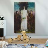 My Children - Ethereal Portrait with Mary, Gerald & Gladys By Abbott Handerson Thayer canvas wall art - Image 2