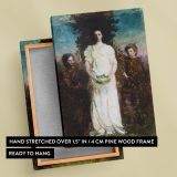 My Children - Ethereal Portrait with Mary, Gerald & Gladys By Abbott Handerson Thayer canvas wall art - Image 6