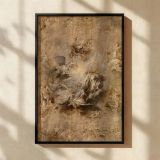 Mythical Cloud Scene by Peter Paul Rubens - Sepia Divine Sketch with Motion canvas wall art - Image 2