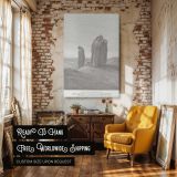 Naomi and Daughters-in-Law - Gustave Dore Emotional Farewell canvas wall art - Image 3