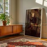 Napoleon at Battle - Antoine-Jean Gros Military Flag Scene in Red and White canvas wall art - Image 6