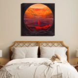 NASA Astronaut Stands on Mars (2020) illustrated by NASA/JPL-Caltech — alternate room view