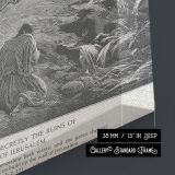 Nehemiah Over Jerusalem's Ruins - Gustave Dore Grief Amid Rubble canvas wall art - Image 8