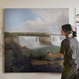 Niagara Falls Landscape — room mockup view 3