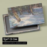 Nichols-creek-large by Daniel Gerhartz - canvas rear frame and hanging hardware