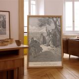 Noah Curses Ham and Canaan - Genesis Family Conflict by Gustave Dore canvas wall art - Image 7