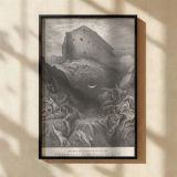 Noah's Ark - Dove Returns with Olive Leaf by Gustave Dore canvas wall art - Image 2