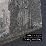 Nt-193 the Prodigal Son Returns Home - canvas surface and wrapped edge detail