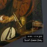 Old Woman Frying Eggs by Diego Velázquez — room mockup view 5
