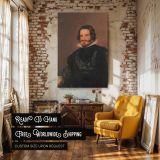 Olivares Dresden Portrait - Nobleman Baroque Painting by Velazquez canvas wall art - Image 3