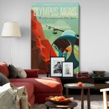 Olympus Mons - Mars Travel Capsule Poster