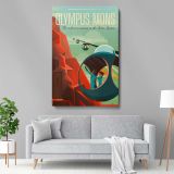 Olympus Mons - Mars Travel Capsule Poster - Image 5