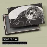 Orangutan by Samuel Jessurun de Mesquita - canvas rear frame and hanging hardware