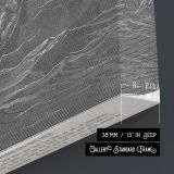 Ot-030 the Child Moses on the Nile - canvas surface and wrapped edge detail