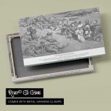 Ot-033 the Fifth Plague Livestock Disease - canvas rear frame and hanging hardware