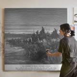 OT-046 The Israelites Cross the Jordan River — room mockup view 3