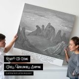 OT-061 Israelite Women Mourn with Jephthah's Daughter — room mockup view 4