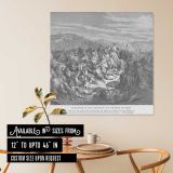 OT-098 The Israelites Slaughter the Syrians — room mockup view 6