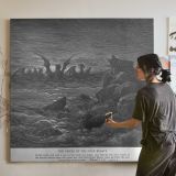 OT-126 Daniel's Vision of the Four Beasts — room mockup view 3