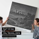 OT-126 Daniel's Vision of the Four Beasts — room mockup view 4