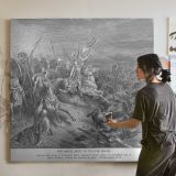 OT-159 The Angel Is Sent to Deliver Israel — room mockup view 3