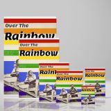 Over the Rainbow - Smiling Couple with Inspirational Quote canvas wall art - Image 4
