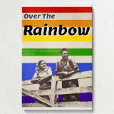 Over the Rainbow - Smiling Couple with Inspirational Quote canvas wall art - Image 7