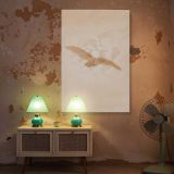 Owl Under Full Moon - Caspar David Friedrich Night Sky with Sepia Forest canvas wall art - Image 5