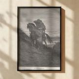 Parable of the Good Samaritan - Compassion Scene by Dore canvas wall art - Image 2