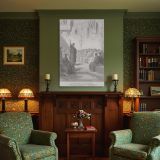 Paul Preaches at Thessalonica - New Testament Scene by Gustave Dore canvas wall art - Image 4