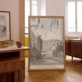 Paul Preaches at Thessalonica - New Testament Scene by Gustave Dore canvas wall art - Image 7