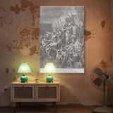 Paul Rescued from Mob - Roman Soldiers Save Apostle by Gustave Dore canvas wall art - Image 5
