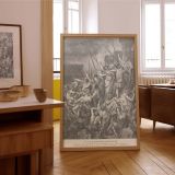 Paul Rescued from Mob - Roman Soldiers Save Apostle by Gustave Dore canvas wall art - Image 7