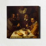 Peasants at Lunch by Diego Velázquez — room mockup view 1