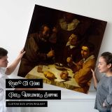 Peasants at Lunch by Diego Velázquez — room mockup view 4