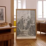 Peter and John at the Gate - Healing Scene from Acts by Gustave Dore canvas wall art - Image 7