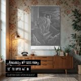 Peter Delivered from Prison - Angelic Rescue by Gustave Dore canvas wall art