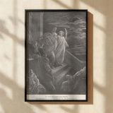 Peter Delivered from Prison - Angelic Rescue by Gustave Dore canvas wall art - Image 2