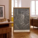 Peter Delivered from Prison - Angelic Rescue by Gustave Dore canvas wall art - Image 7
