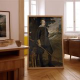 Philip IV as Huntsman - Velazquez Portrait in Hunting Attire with Dog canvas wall art - Image 7