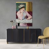 Plum Brandy - French Impressionist Cafe Scene by Edouard Manet canvas wall art - Image 4