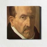 Portrait Detail by Diego Velázquez — room mockup view 1