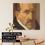 Portrait Detail by Diego Velázquez — room mockup view 6