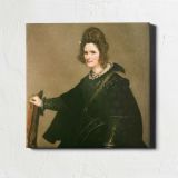 Portrait of a Lady by Diego Velázquez — room mockup view 1